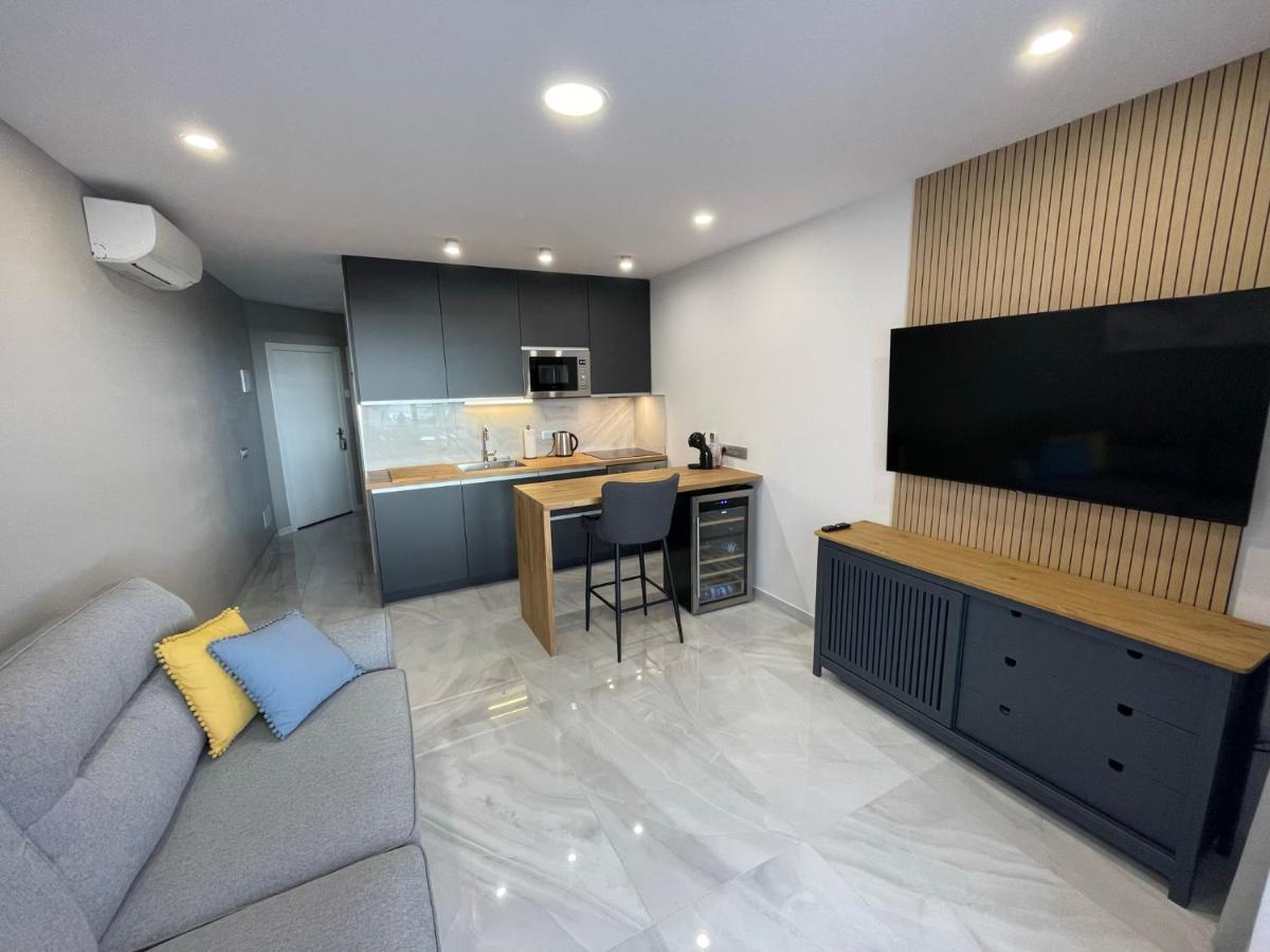 Luxury Diamond - Ocean View, Big Terraces, Air Con, Wifi Apartman Los Cristianos  Kültér fotó