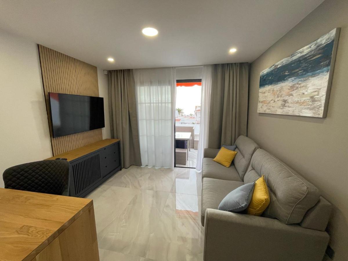 Luxury Diamond - Ocean View, Big Terraces, Air Con, Wifi Apartman Los Cristianos  Kültér fotó