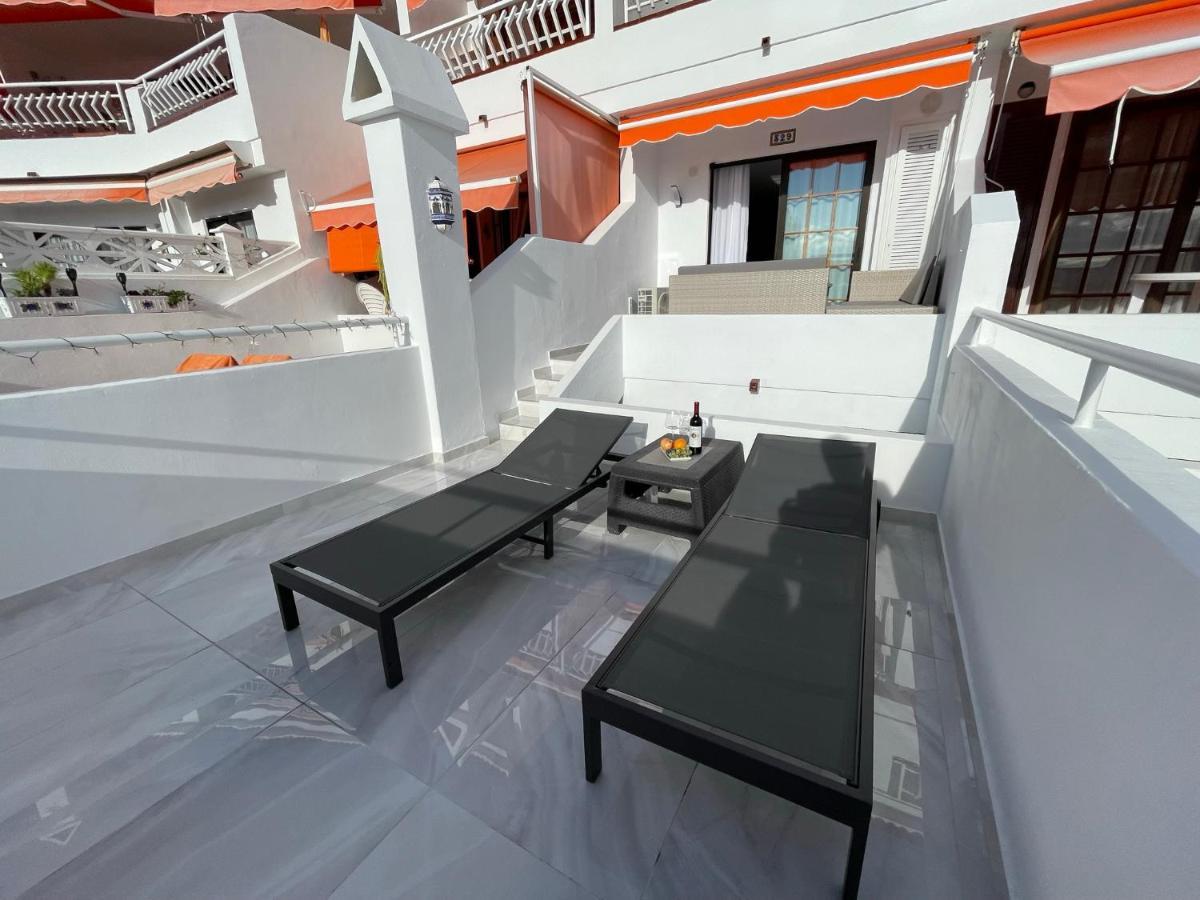 Luxury Diamond - Ocean View, Big Terraces, Air Con, Wifi Apartman Los Cristianos  Kültér fotó