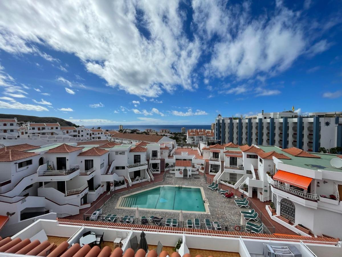 Luxury Diamond - Ocean View, Big Terraces, Air Con, Wifi Apartman Los Cristianos  Kültér fotó