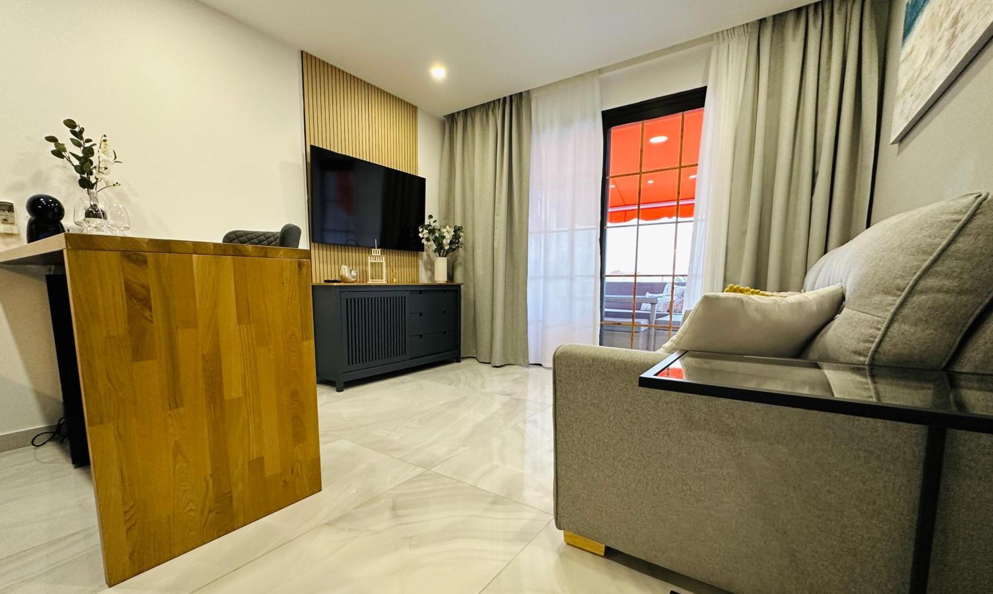 Luxury Diamond - Ocean View, Big Terraces, Air Con, Wifi Apartman Los Cristianos  Kültér fotó