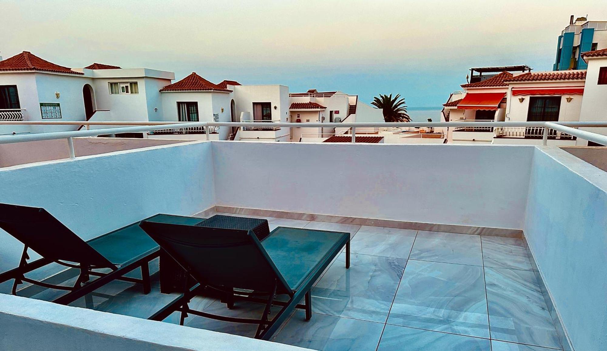 Luxury Diamond - Ocean View, Big Terraces, Air Con, Wifi Apartman Los Cristianos  Kültér fotó