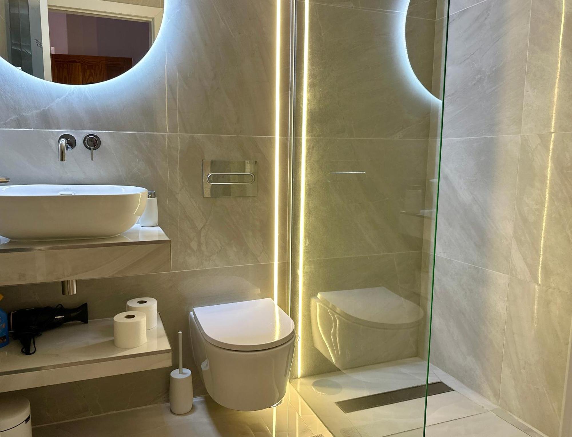 Luxury Diamond - Ocean View, Big Terraces, Air Con, Wifi Apartman Los Cristianos  Kültér fotó